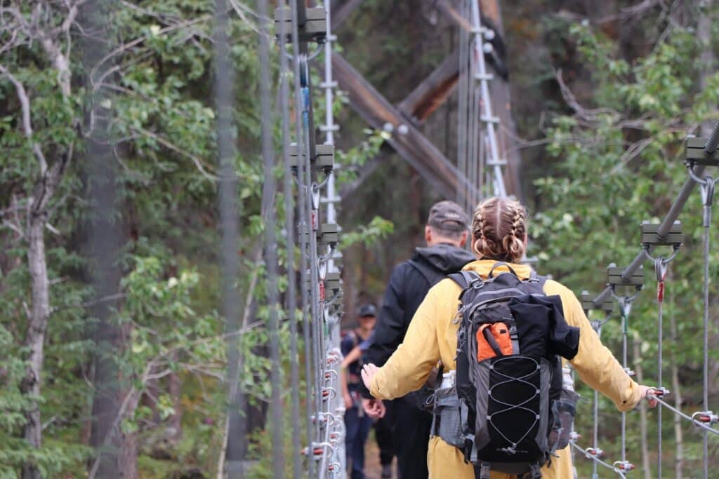 “Into the woods I go, to lose my mind and find my soul.”